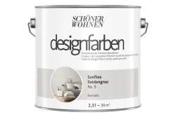 Schöner Wohnen Premium-Dispersion Designfarbe Grau | 2.5 l