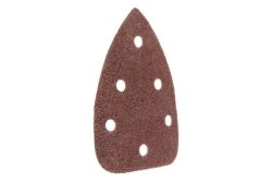 Wolfcraft 3136000 Multischleifpapier mit Klett, gelocht Körnung 40 (L x B) 139 mm x 98 mm 6 St.