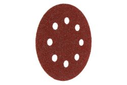 Wolfcraft 2269000 Exzenterschleifpapier mit Klett, gelocht Körnung 40 (Ø) 115 mm 5 St.