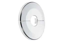 Klapprosette Grau-Silber