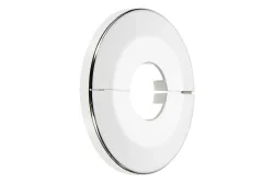 Klapprosette Grau-Silber