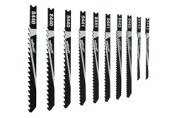 Wolfcraft 8440000 10 Stichsägeblätter Sortiment 10 St.