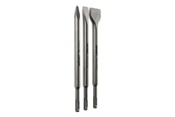 Wolfcraft Meissel-Set SDS-Plus | 25 cm | 3 Stück