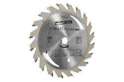 Wolfcraft 6458000 Hartmetall Kreissägeblatt 140 x 12.75 mm Zähneanzahl: 20 1 St.