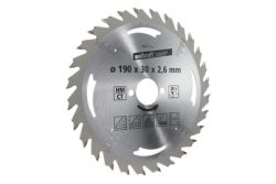 Wolfcraft 6477000 Hartmetall Kreissägeblatt 190 x 30 mm Zähneanzahl: 28 1 St.