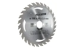 Wolfcraft Kreissägeblatt HM | 28 Zähne | ⌀ 19 cm