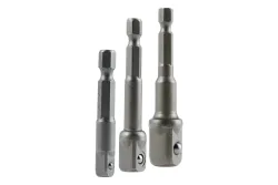 Wolfcraft Stecknuss-Adapter | 3-teilig