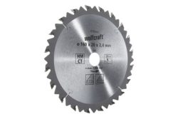 Wolfcraft 6733000 Hartmetall Kreissägeblatt 160 x 20 mm Zähneanzahl: 20 1 St.