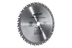 Wolfcraft nan 6735000 Hartmetall Kreissägeblatt 190 x 16 mm Zähneanzahl: 30 1 St.