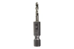 Wolfcraft 7257000 HSS Metall-Spiralbohrer 3 mm Gesamtlänge 47 mm geschliffen DIN 338 1/4 (6.3 mm) 1 St.