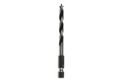 Wolfcraft 7263000 Holz-Spiralbohrer 5 mm Gesamtlänge 85 mm 1/4 (6.3 mm) 1 St.