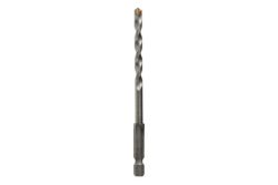 Wolfcraft 7267000 Hartmetall Stein-Spiralbohrer 6 mm Gesamtlänge 110 mm 1/4 (6.3 mm) 1 St.