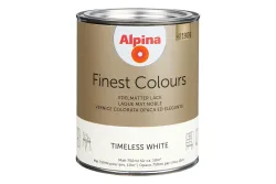 Alpina Lack Finest Colours Timeless White | 0.75 l | Matt