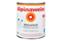 Alpina Weisslack Alpinaweiss | 2 l | Seidenmatt