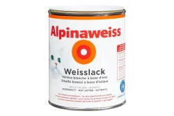 Alpina Weisslack Alpinaweiss | 0.75 l | Seidenmatt