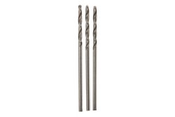 Wolfcraft 7542010 HSS Metall-Spiralbohrer 1.5 mm Gesamtlänge 40 mm geschliffen DIN 338 Zylinderschaft 3 St.