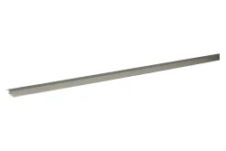 Alfer Alu-Übergangsprofil Edelstahl Gebürstet | 100 × 2.5 × 0.7 cm