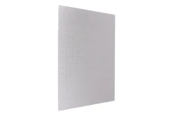 Folia Bastelwellpappe Silber-Grau | 50 × 70 cm