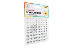 Folia Schmucksteine Selbstklebend Iridescent Clear