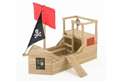 TP Toys Holzspielschiff Pirate Galleon | 2 × 1.7 × 2.7 m