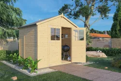 Bertilo Gartenhaus Osterbek 3 | 2.4 × 1.8 m | 4.3 m²