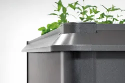 Biohort Schneckenschutz für HochBeet 1x1 Dunkelgrau