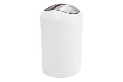 Kleine Wolke Kosmetikeimer mit Schwingdeckel Weiss | 30 × 20 × 20 cm | 5 l