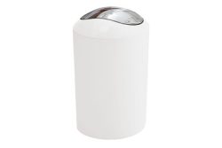 Kleine Wolke Kosmetikeimer mit Schwingdeckel Weiss | 30 × 20 × 20 cm | 5 l