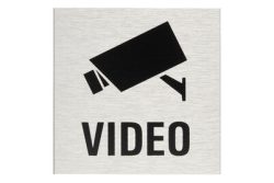 Videoüberwachung-Symbol | 8 x 8 cm