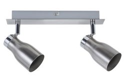 Deckenstrahler LED GU10 EEK: abhängig v. Leuchtmittel (A++ - E) 20 W Paulmann Meli 66687 Nickel (satiniert)