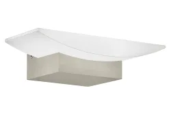 Eglo Wandleuchte Metrass LED Nickel Matt | 20 × 10.5 cm