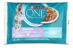 Purina ONE Nassfutter Sensitive Thunfisch 4x85g