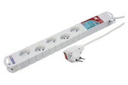 Steffen Power Strip Twist 5xT13 - Steckdosenleiste (Weiss)