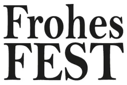 Rayher Statement-Stempel Frohes Fest | 2 × 3 cm