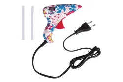 Rayher Mini-Heissklebepistole Flower Power | 12 × 12 cm