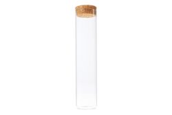 Glorex Reagenzglas mit Korken | 40 × 185mm | 220 ml