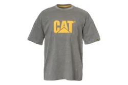 Caterpillar T-Shirt TM Logo Grau | S