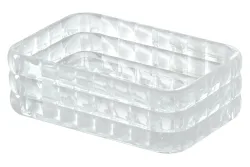 DiAqua Seifenschale Glady Transparent | 4 × 8 × 13 cm
