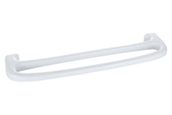 DiAqua Laguna Doppelbadetuchstange Weiss | 17.7 × 5 × 55 cm
