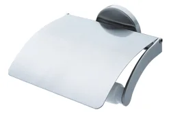 DiAqua Roma WC-Papierhalter mit Deckel Verchromt