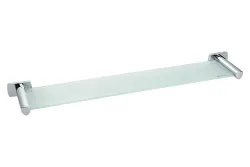 Diaqua - Ablagekonsole Biasca verchromt, 19cm, Weiss
