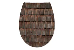 Diaqua - WC-Sitz Laval Slow Down Chalet, One Size, Multicolor