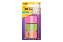 POST-IT Index Strong 25,4x38mm 686-PGOT 3-farbig/3x12 Tabs