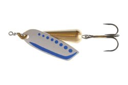 Stucki Fishing Brauen silber/blau - ohne Widerhaken - Spinner