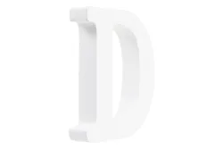 Glorex MDF-Buchstabe D | 5.5 × 0.9 cm