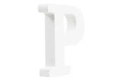 Glorex MDF-Buchstabe P | 5.5 × 0.9 cm