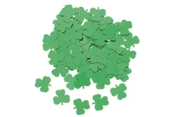 Glorex Pailletten Kleeblatt Grün | 15 g