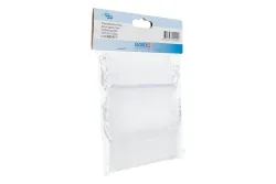 Glorex Organzasäckchen Weiss | 10 × 12.5 cm | 5 Stück