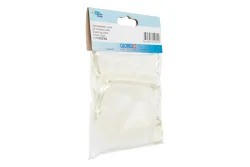 Glorex Organzasäckchen Creme | 8 × 10 cm | 6 Stück