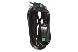 Steffen 302333 - Verlängerungskabel (Schwarz)